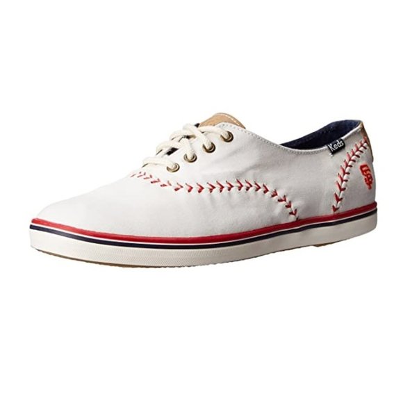 🔥HP🔥 Keds Women's Champion MLB Pennant Baseball Sneaker - Picture 1 of 7